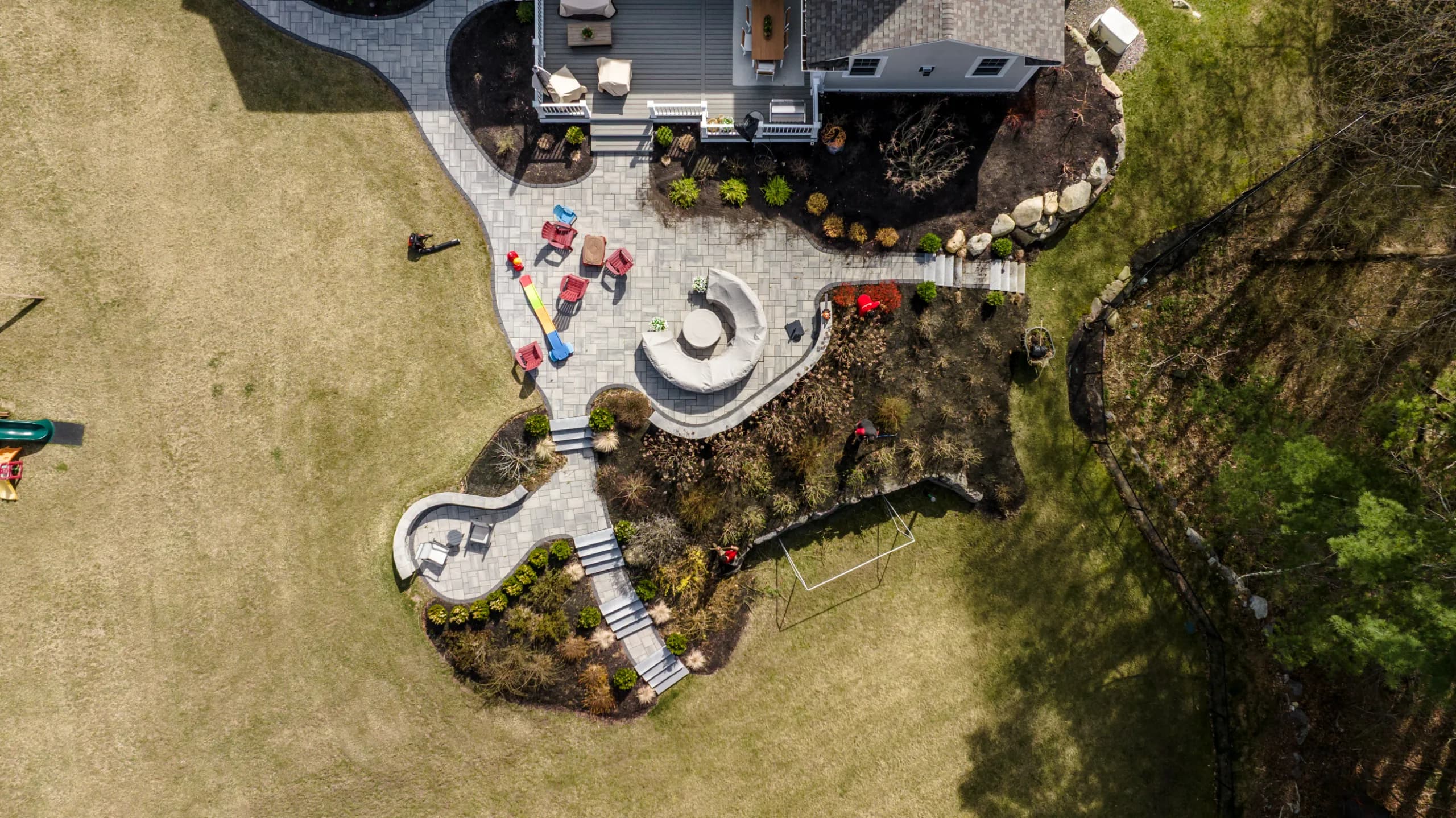 Angelo Santucci luxury outdoor transformation showcase